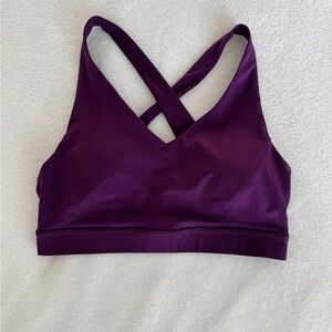 lululemon athletica Purple Cross-Back Sports Bra